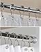 Azonella Rolling Shower Curtain Hooks (Set of 12)