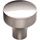 Top Knobs - TK900BSN - Kinney Knob 1 1/8" - Brushed Satin Nickel - Lynwood Collection