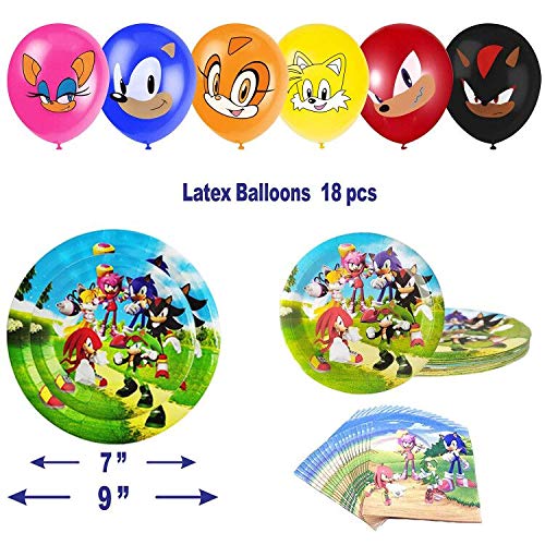 Sonic The Hedgehog Party Decorations, Sonic The Hedgehog Banner