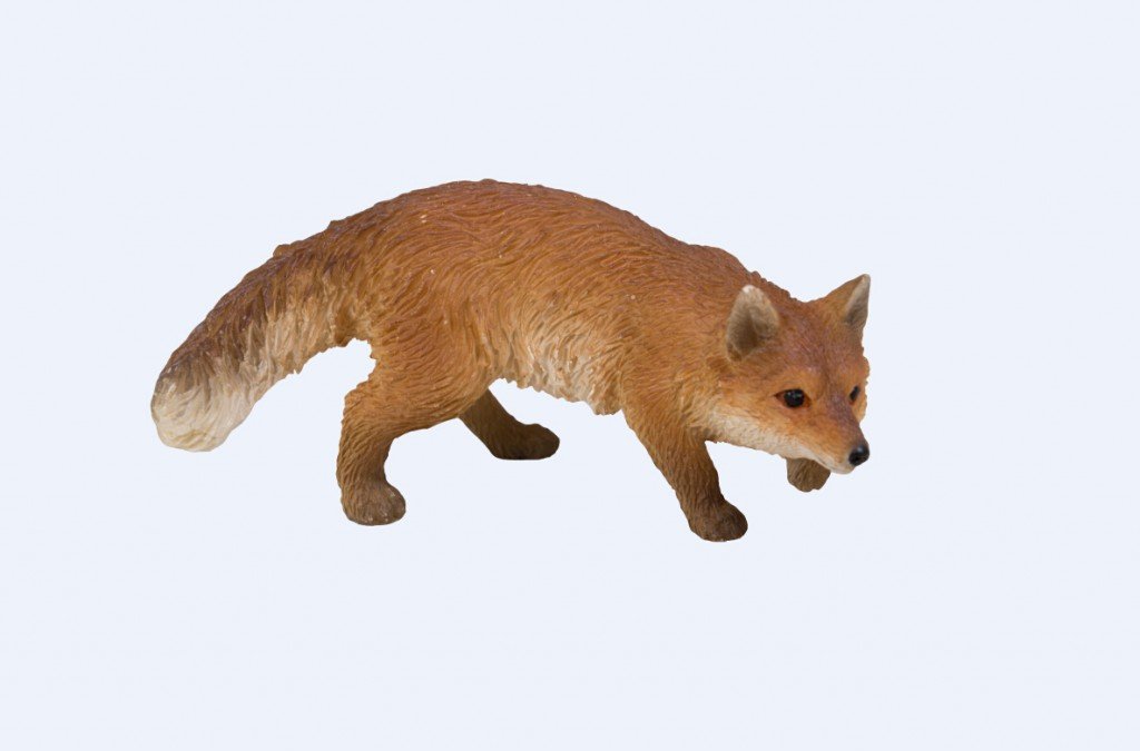 Miniature World Animals - Prowling Fox & Snowy Owl Set (MW04-008)