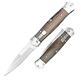 HUAAO Button Lock Folding Knife With Safety