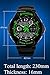 Misskt 30m Water-proof Boys Girls Sport Digital Led Watch with Alarm Stopwatch Children Watch Red