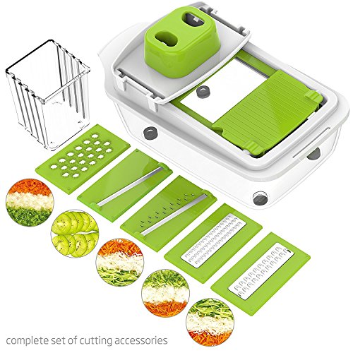 Vegetable Chopper Dicer Slicer Cutter Manual/Vegetable Grater with 11