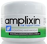 amplixin hydrating hair mask deep conditioner hair treatment with coconut argan oil sulfate free hair repair conditioner for men women with dry damaged hair 8oz