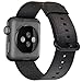 Apple Watch Series 2 Series 1 Woven Nylon band, Aokay Fine Woven Comfortable Durable Nylon Bracelet Strap Replacement Wrist Band for iWatch (42mm-Black)