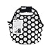 BUILT Gourmet Getaway Mini Snack Tote, One Size, Black and White Dots
