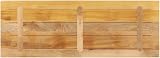 vidaXL Solid Rough Mango Wood Table Top 140x50cm Rectangular Dining Replacement view 8