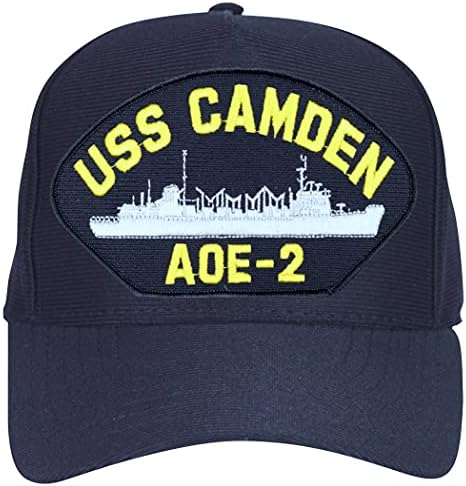Armed Forces Depot USS Enterprise CVN-65 Baseball Cap, Navy Blue