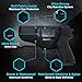 IWB Gun Holster - ECO Leather Concealed Carry Soft Material - FITS Glock 17/21, H &K,Beretta 92 FS,XDM,Ruger 45 Bersa Pro,PX4,FNX 45,FNH 45,HI Point 9/40/45 MM (Left)