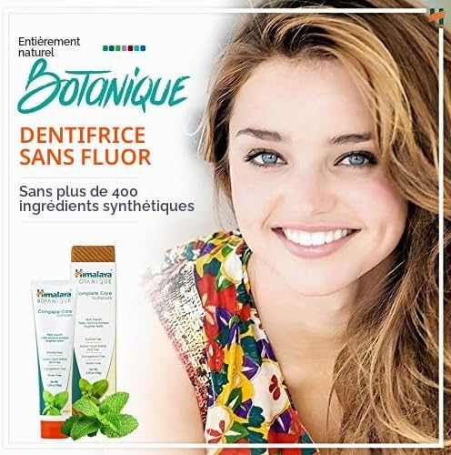 Botanique Simply Mint Complete Care Toothpaste| Refreshing Mint Flavour | Strong Teeth | Healthy Gums and anti-inflammatory | Fresh Breath -150g (Pack of 2)