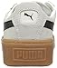 Puma Womens Suede Platform Core Whisper White-Puma Black Sneaker - 8