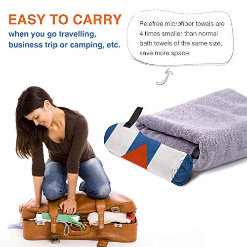 RGFDF-Microfiber-Quick-Dry-Beach-Towel-Cuban-Flag-Super-Soft-Absorbent-Portable-Towel-for-CampingTravel-Beach-Backpacking-Gym-Sports-and-Swimming