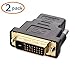 Cable Matters 2-Pack HDMI to DVI Adapter (DVI to HDMI Adapter)