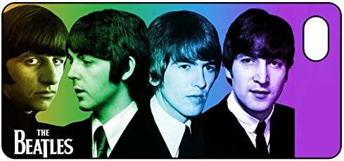The Beatles iPhone 6 Plus Case, Soft Rubber Silicone Cell Phone Case Cover Skin for Apple iPhone 6 Plus/ iPhone 6S Plus 5.5 Inch Black