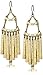 Lucky Brand Gold Fringe Metal Earrings