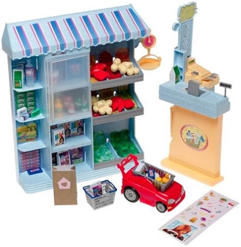 barbie grocery set