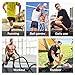Roadbox Men's 5 inch Running Shorts Quick Dry Gym Athletic Workout Traning Tennis Shorts with Liner and Zipper Pocket Blue