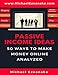Passive Income Ideas: 50 Ways to Make Money Online Analyzed by 