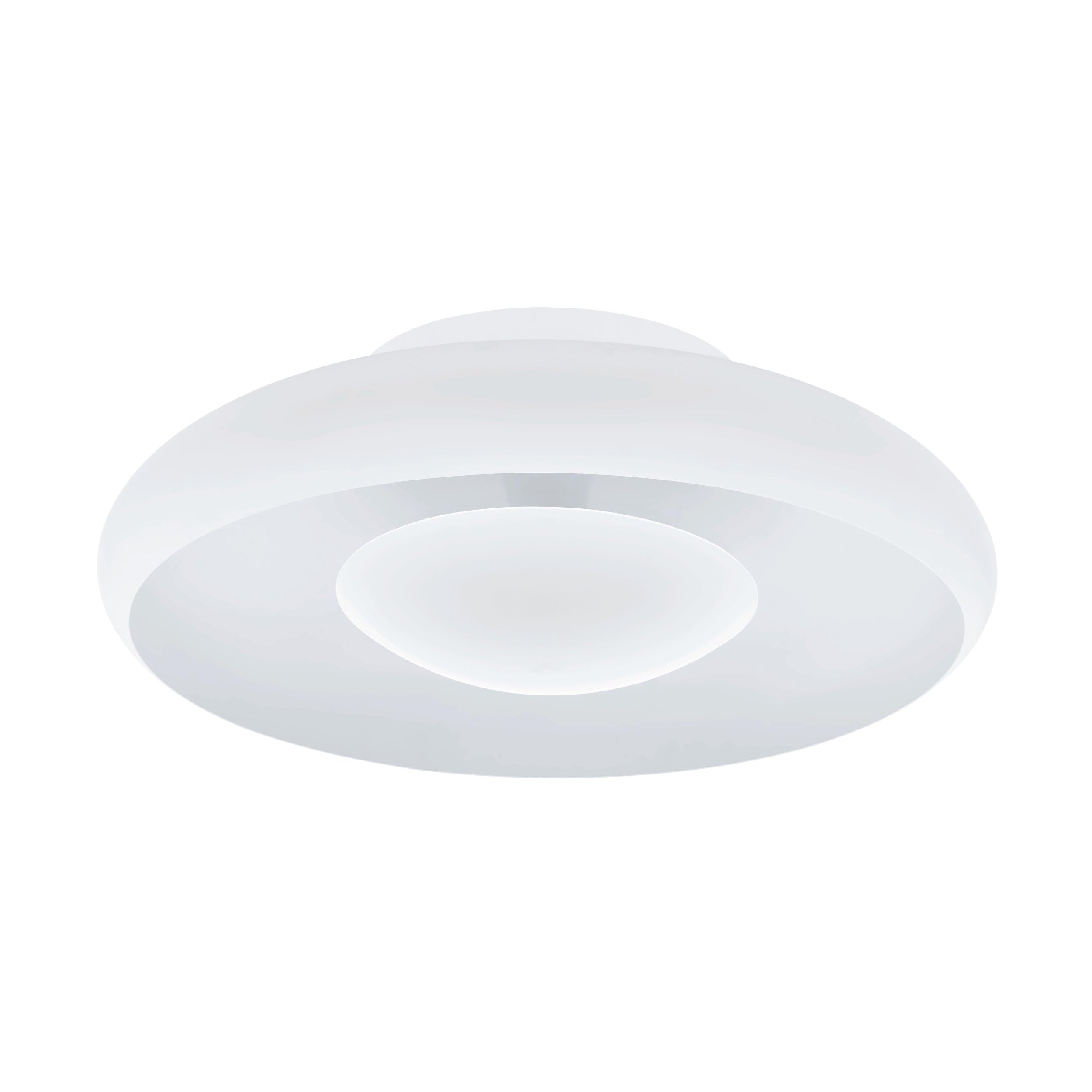 EGLO Meldola Ceiling Light, Diameter 44.5 cm, Steel, 24 W, White
