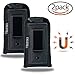 CREATRILL 2 Pack Magnetic Pistol Magazine Holsters | Inside The Waistband IWB Tactical Mag Holder | Single Double Stack Mag Pouch for 9mm/.40 cal/380 (Small Single Stack 380/.22/.25 Cal)