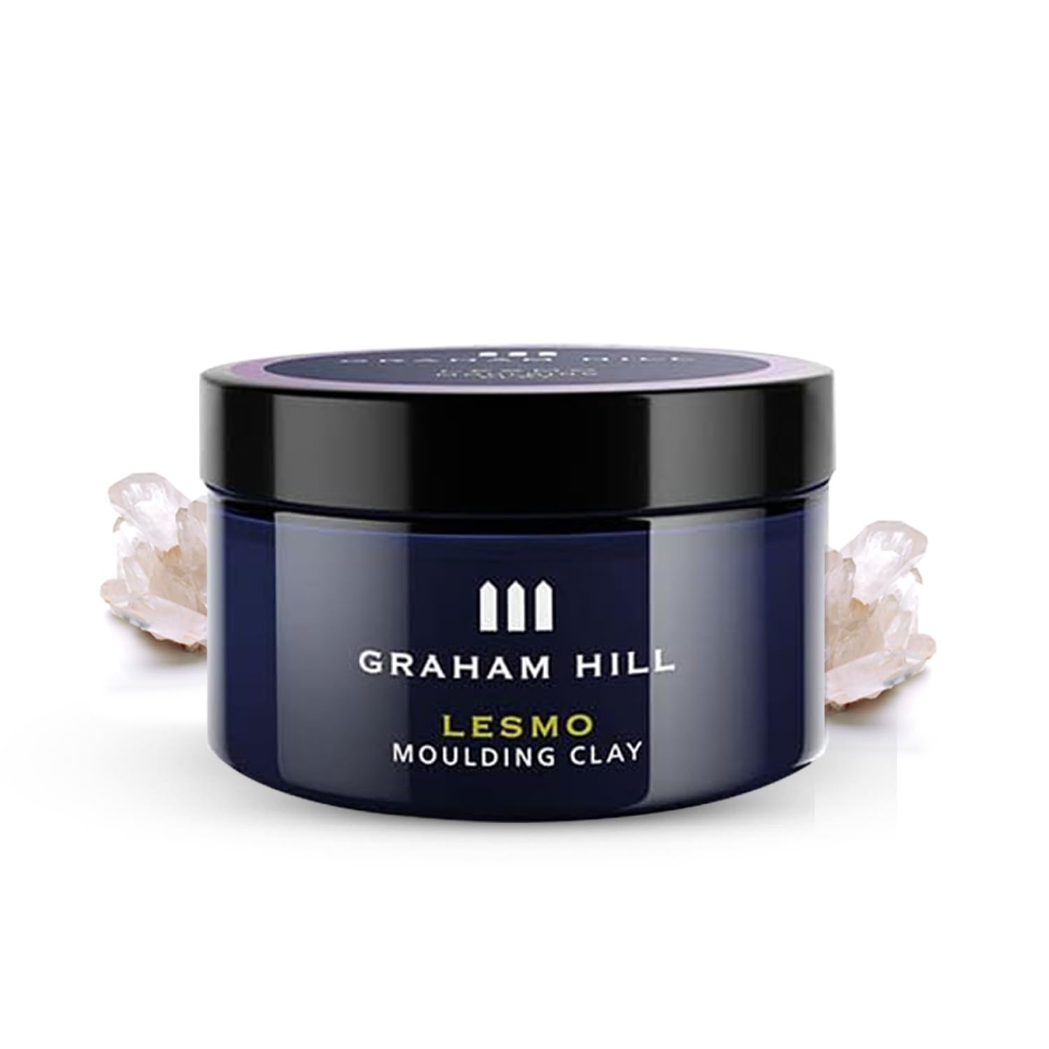 GRAHAM HILL Lesmo Nourishing Hair Clay Men 75 ml - Rough Moulding Matte Clay for Texture and Shape, Long-Lasting Hold, Ideal for Fine Hair, Travel Size, Non-Greasy Styling Clay for Men