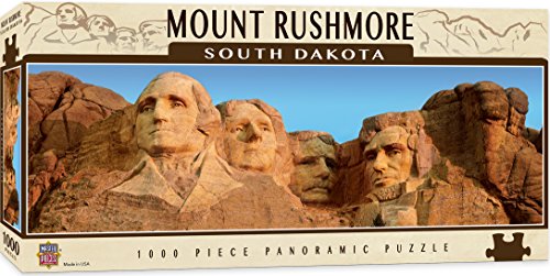 MasterPieces American Vistas Panoramic Mount Rushmore Jigsaw Puzzle, 1000-Piece