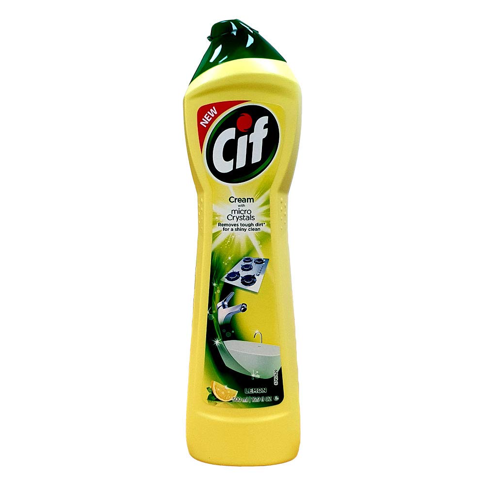 Cif Lemon Cream Cleaner 500ml Pack of 3 735012 x 3 packaging may
