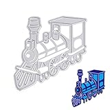 Bottone DIY Metal Cutting Dies Stencil Template Mould for DIY Scrapbook Embossing Album Paper Card Craft Decoration (Locomotive)
