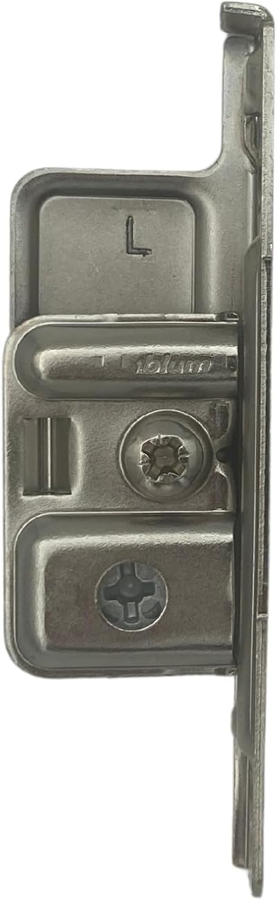 Blum ZSF.1700 L METABOX Left Screw-On Drawer Front Fixing Bracket Nickel