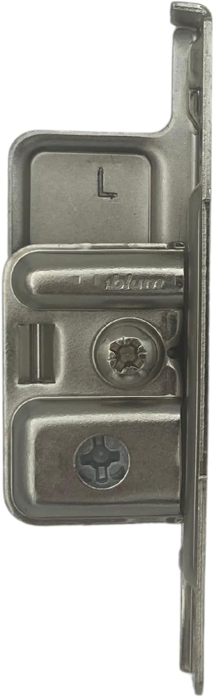 Blum ZSF.1700 L METABOX Left Screw-On Drawer Front Fixing Bracket Nickel