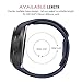 Gear S2 Watch Band, MoKo Soft Silicone Replacement Sport Band for Samsung Gear S2 Smart Watch, NOT FIT S2 Classic (SM-R732 & SM-R735), NOT FIT Gear Fit2, Midnight BLUE