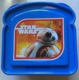 Star Wars Episode 7 The Force Awakens BB-8 Droid Sandwich Container