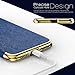 LOHASIC for iPhone Xs Case (2018) Premium Leather Slim Luxury Soft Back Flexible Full Body Shockproof Cases - Ink Blue