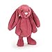 Jellycat Bashful Berry Bunny Stuffed Animal, Medium, 12 inches