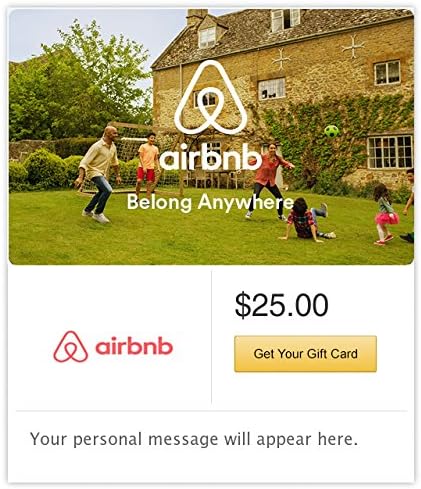 Airbnb Gift Cards - Email Delivery
