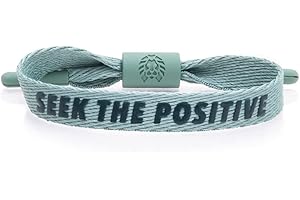 Rastaclat Motivational Bracelets for Men and Women - Originals Collection | Adjustable Stackable Single Lace Bracelets Made by Hand | Great Gifts for Men, Women, Teens & Couples