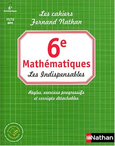 Download Mathématiques  6e : Les Indispensables PDF