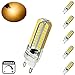 Bonlux 5-Packs 5 Watts Silicone Coated G9 LED Light Bulb 360 Degree Dimmable G9 Light Bulb 40w Equivalent 72pcs Epistar SMD 2835 LED G9 Warm White 3000k