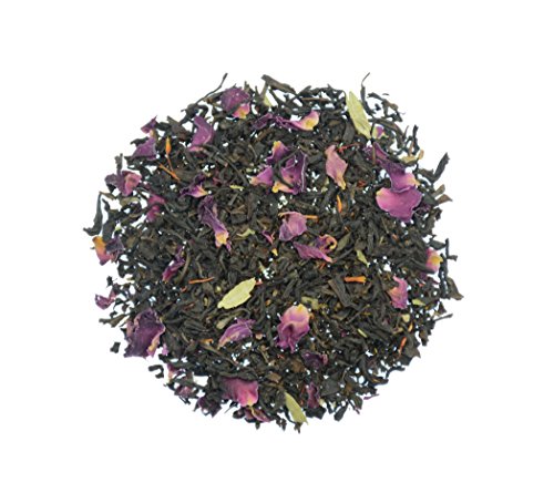 Persian Dream Schwarzer Tee Lose 100g, Persische Schwarztee Mischung mit Kardamom Rosenblüten Saflorblüten, TeaClub Black Tea – Bild 3