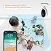 Baby Monitor, Wireless WiFi Home Security System 1080P FHD Wansview for Elder and Pet Camera with Motion Detection, 2 Way Audio, Works with Alexa, TF Card and Cloud Available K5