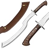 Custom Handmade Stainless Steel Khopesh Sword - Ancient Egyptian Sword with Leather Sheath, Best Gift | Collector Choice