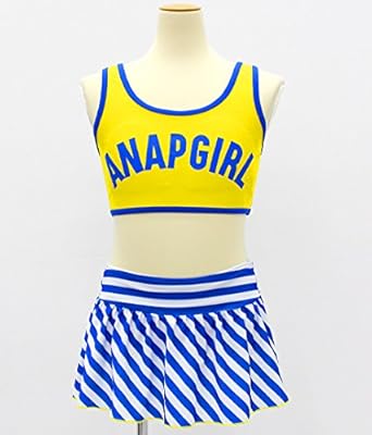Amazon Anap Girl ブラトップ水着2点set イエロー Xs ファッション Amazon Anap Girl ブラトップ水着2点set イエロー Xs ファッション