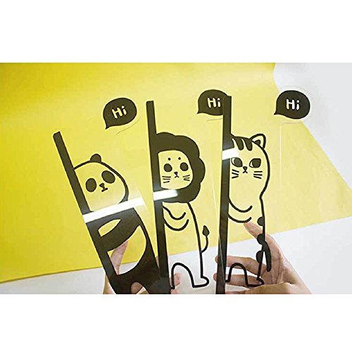 Monitor Memo Board Computer Monitors Notes Holder and Reminder Acrylic Message Boards Memo Pads Sticky Board For Paper Sticky Notes Cat - Thumbnail 5
