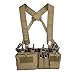 Haley Strategic Partners Disruptive Environments D3CR-H Heavy Chest Rig, Coyote Brown D3CR-HCOYOTE