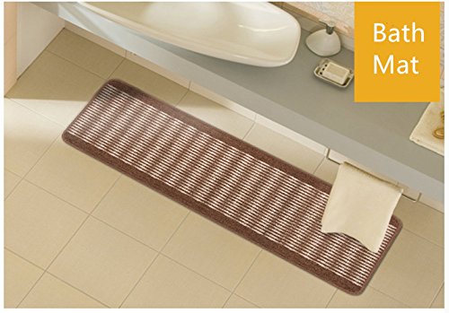 image for Ustide Kitchen Rug Set,kitchen Floor Rug Washable Floor Runner Stripe 