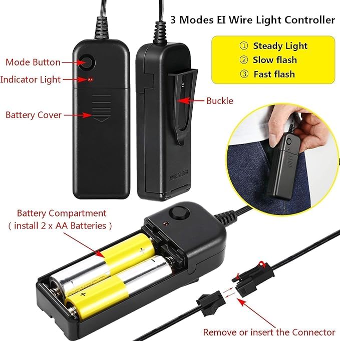 TOUTSEUL Men Women LED Masquerade Mask Cosplay Halloween Party Night Club Costume with Venom Design Light UP MASK (Red)