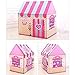 Nice2you Kid Play Tent Candy Castle with Carrying Bag for Girls Boys Playhouse for Children Indoor Outdoor (Pink)