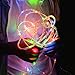 Solar Rope String Lights Waterproof 33ft 100 LED Copper Wire Outdoor Fairy String Light Solar Powered Christmas Decoration light Ambiance Lighting for Halloween Patio Garden Party Wedding(Multi-Color)