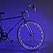 Soondar Water-resistant Wheel Light LED Bicycle Safety Light with Rechargeable Battery