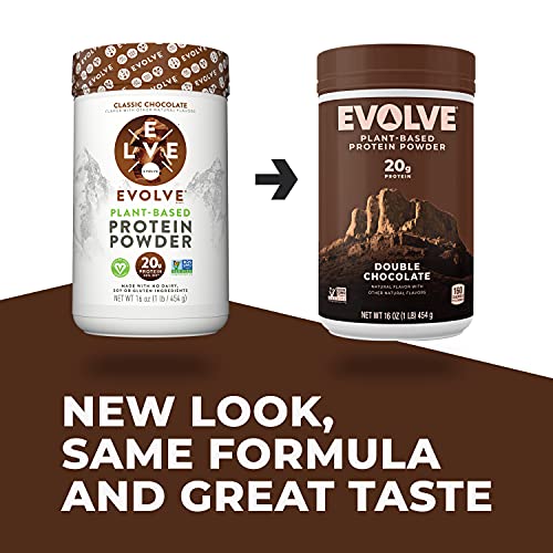 Evolve Protein Powder Packet, Classic Chocolate, 20g Protein, 5 Count